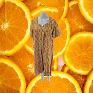 Sakhi Yellow Paisley Design‎ with Sequin Accents Dress